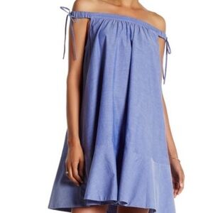 Cynthia Rowley off-the shoulder dress